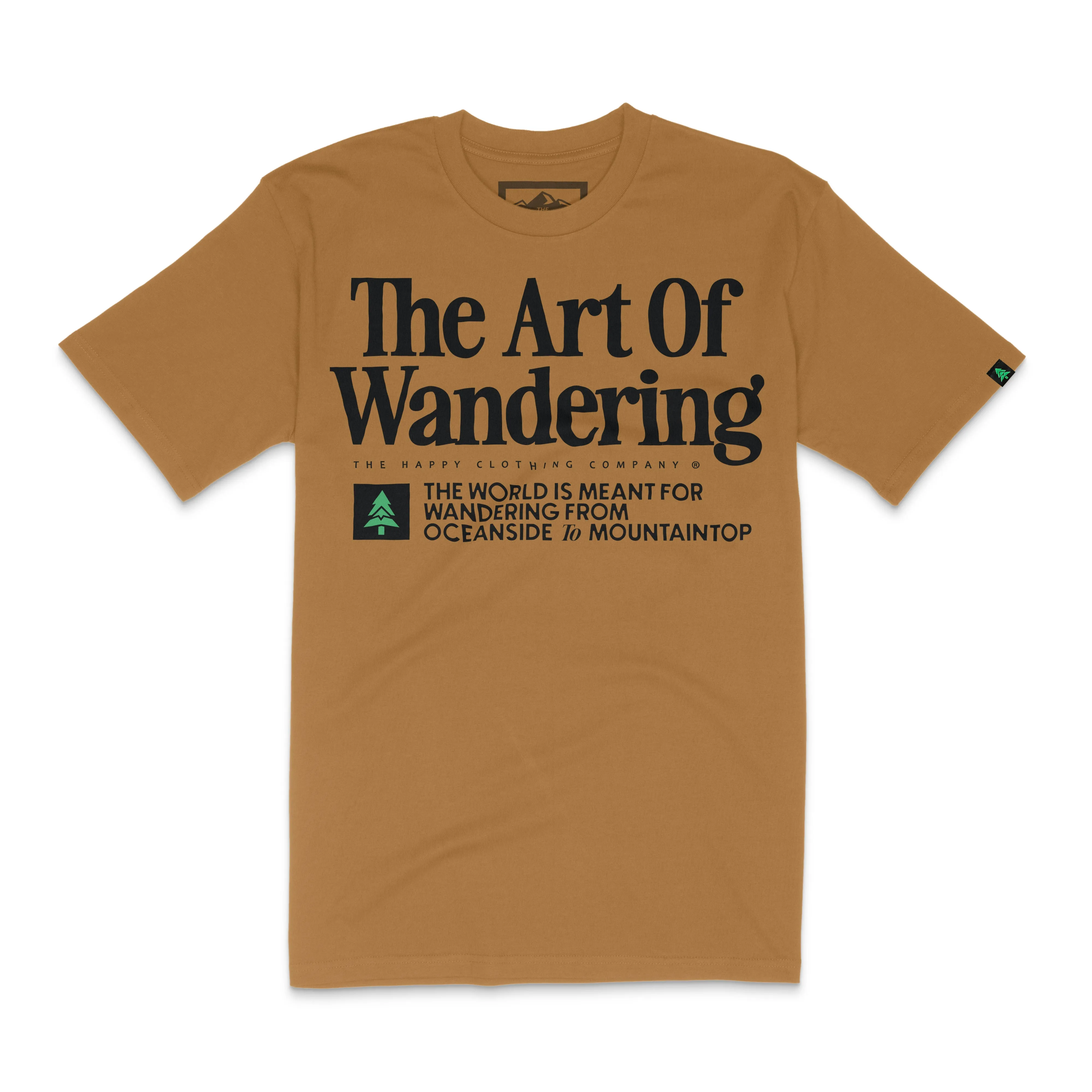The Art Of Wandering 'Lifestyle Tee' | Premium Heavyweight |