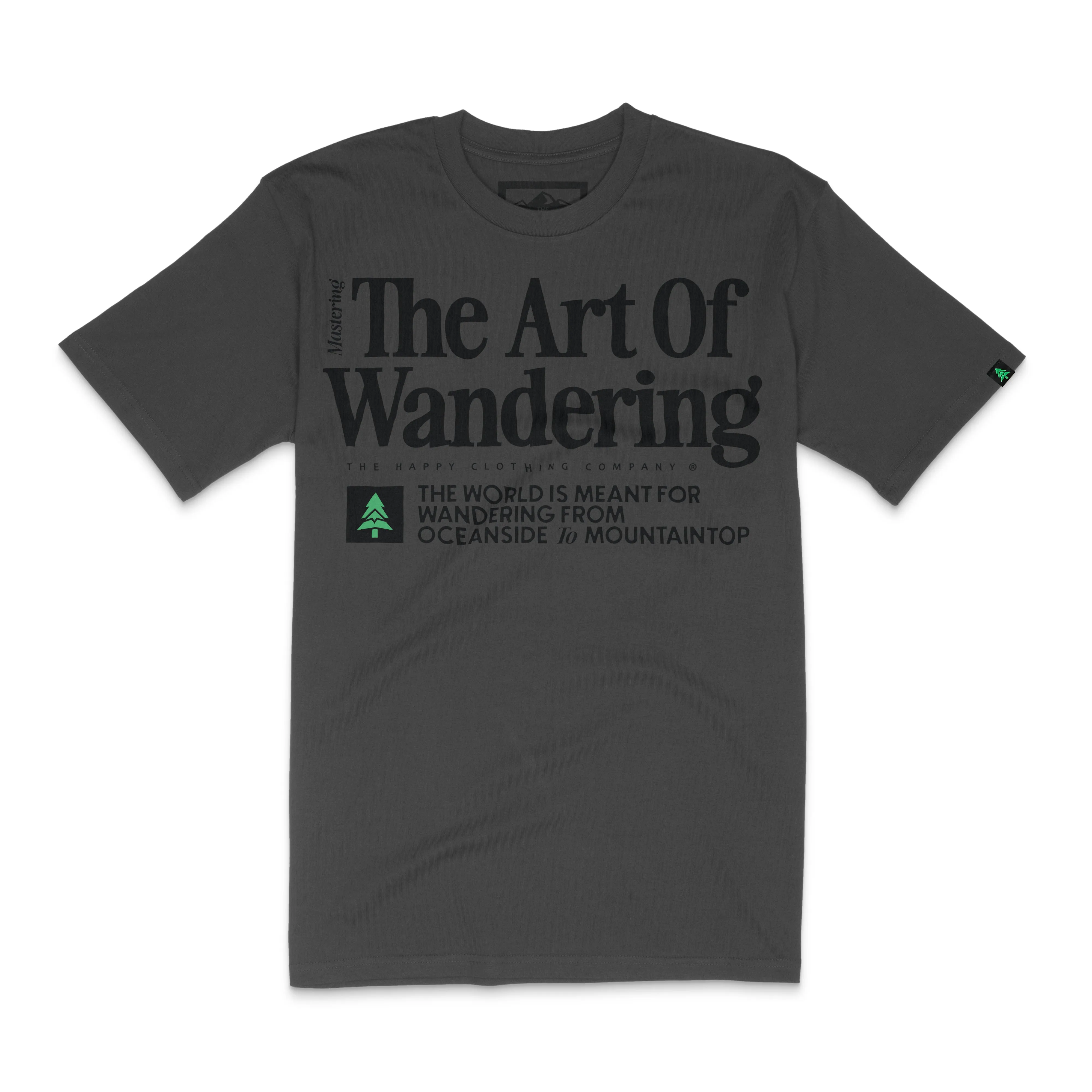 The Art Of Wandering 'Lifestyle Tee' | Premium Heavyweight |