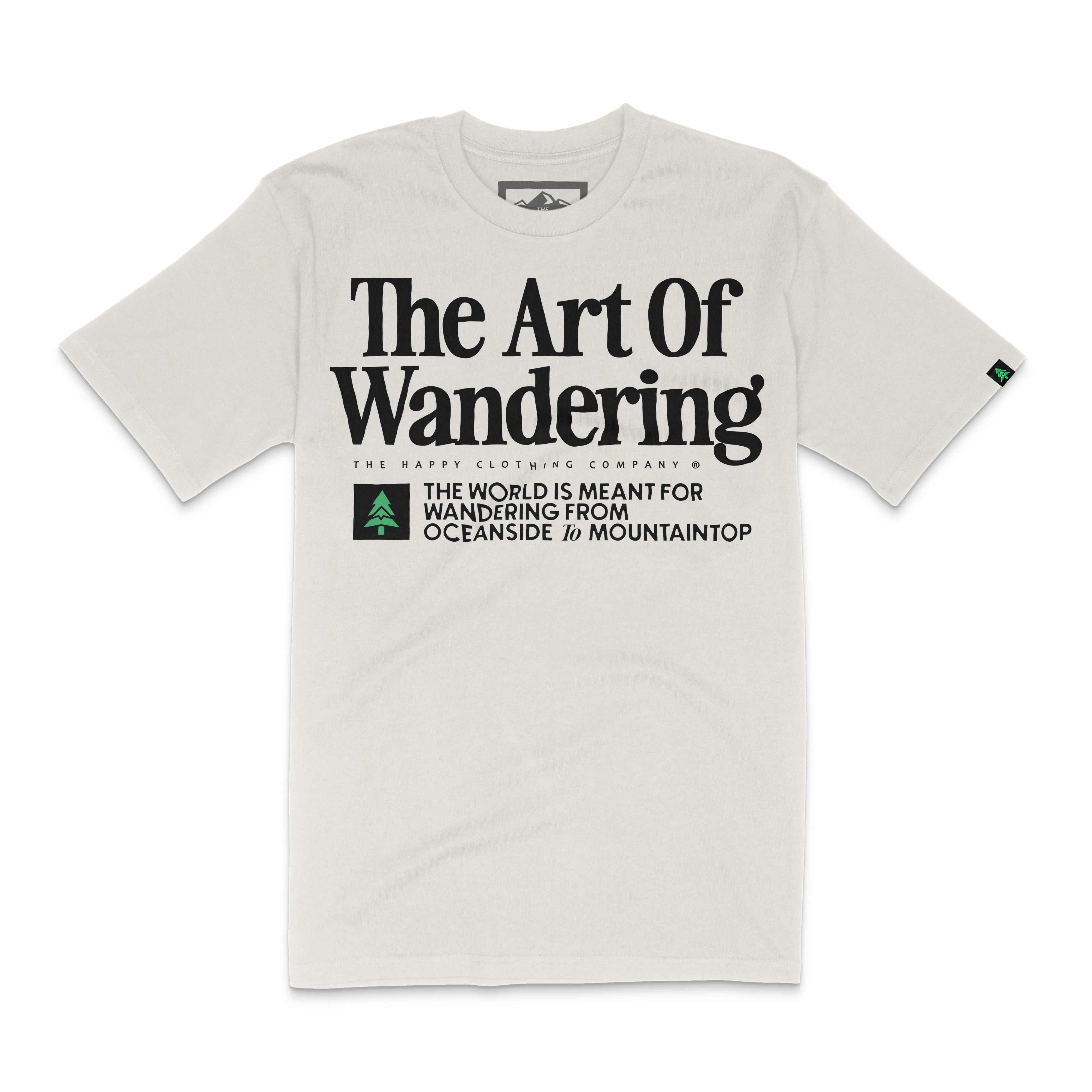 The Art Of Wandering 'Lifestyle Tee' | Premium Heavyweight |