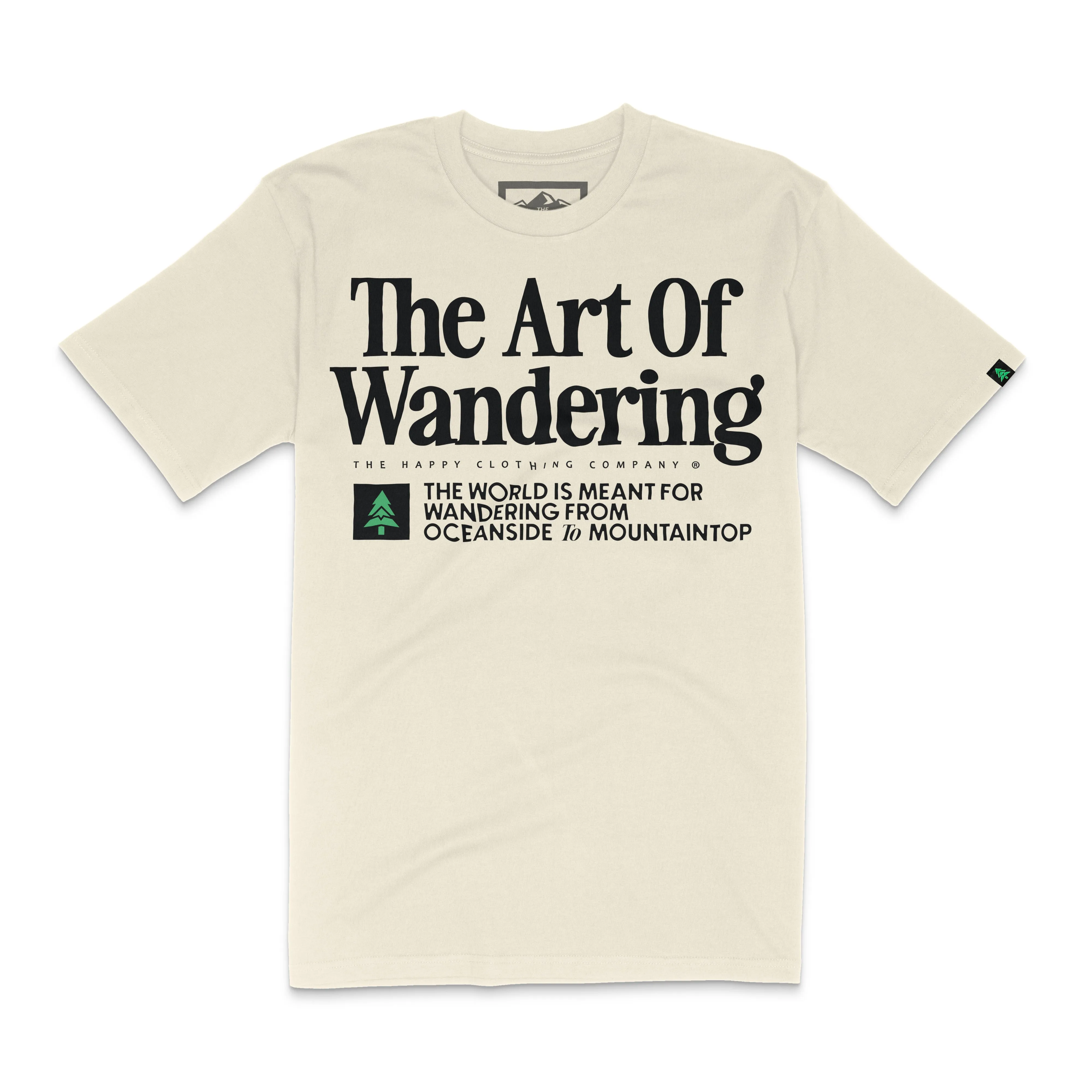 The Art Of Wandering 'Lifestyle Tee' | Premium Heavyweight |