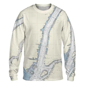 The Lower Manhattan Navigator Long Sleeve Performance Tee