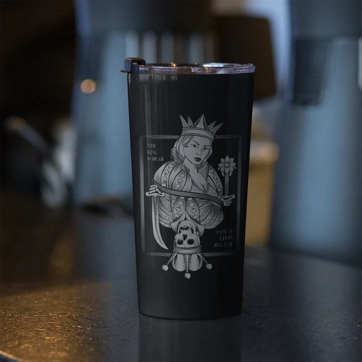 The Queen is Alive 20oz Travel Mug