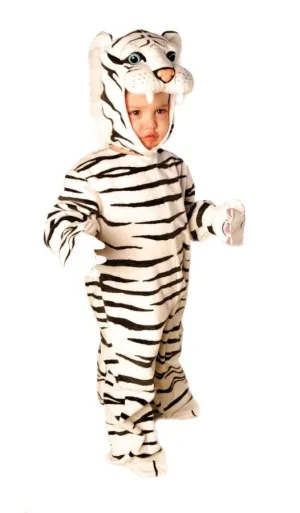 Tiger White Plush 18 24Months  Costume
