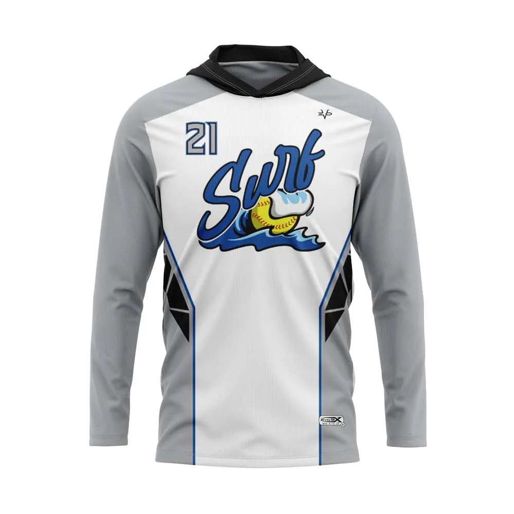 TOMS RIVER SURF TEAM Sublimated Lightweight Hoodie