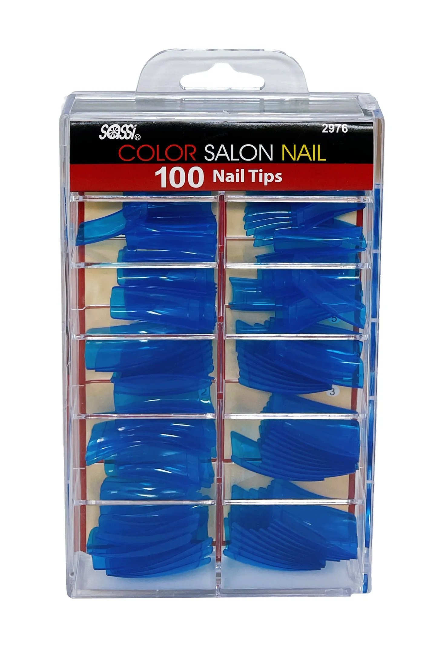 Transparent Cyan 100tips
