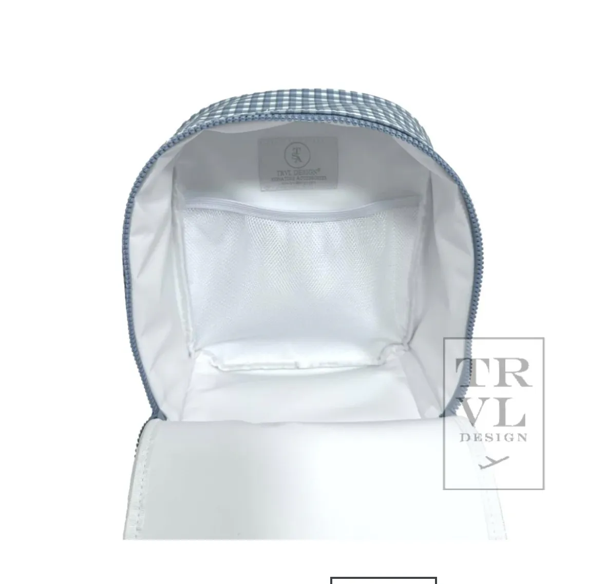 TRVL: Bring It Lunch Bag - Rodeo Check Indigo