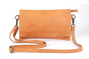 Tush Leather Cross Body - Camel