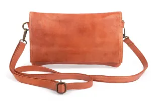 Tush Leather Cross Body - Pink