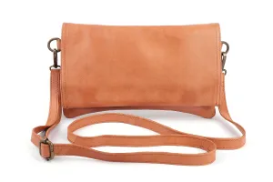 Tush Leather Cross Body - Tan