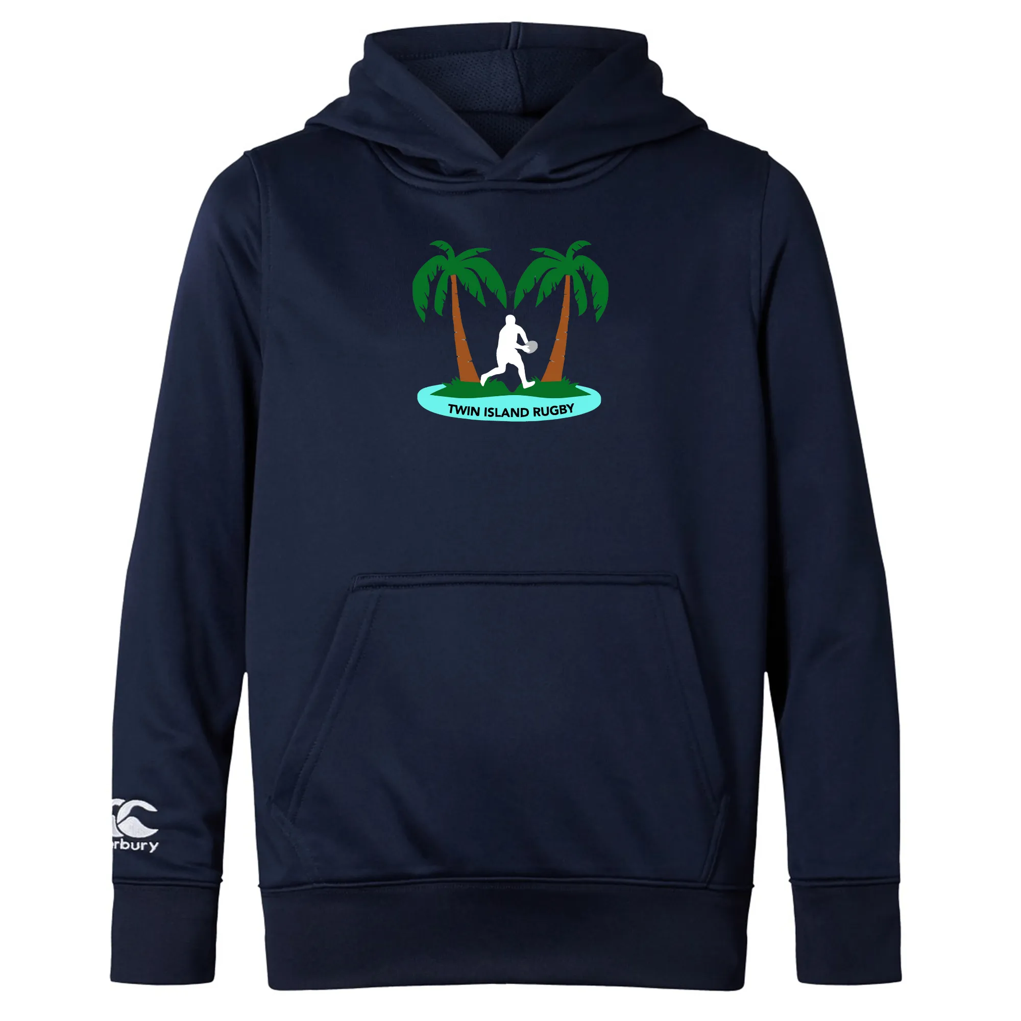 Twin Island Rugby Club Lightweight Hoodie by Canterbury