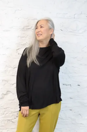 Umit Unal Black Easy Top