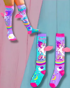 Unicorn Colorful Long Socks