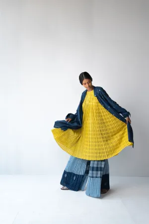 Urvashi Kaur   -   Echo Dress Checkered With Kantha Details
