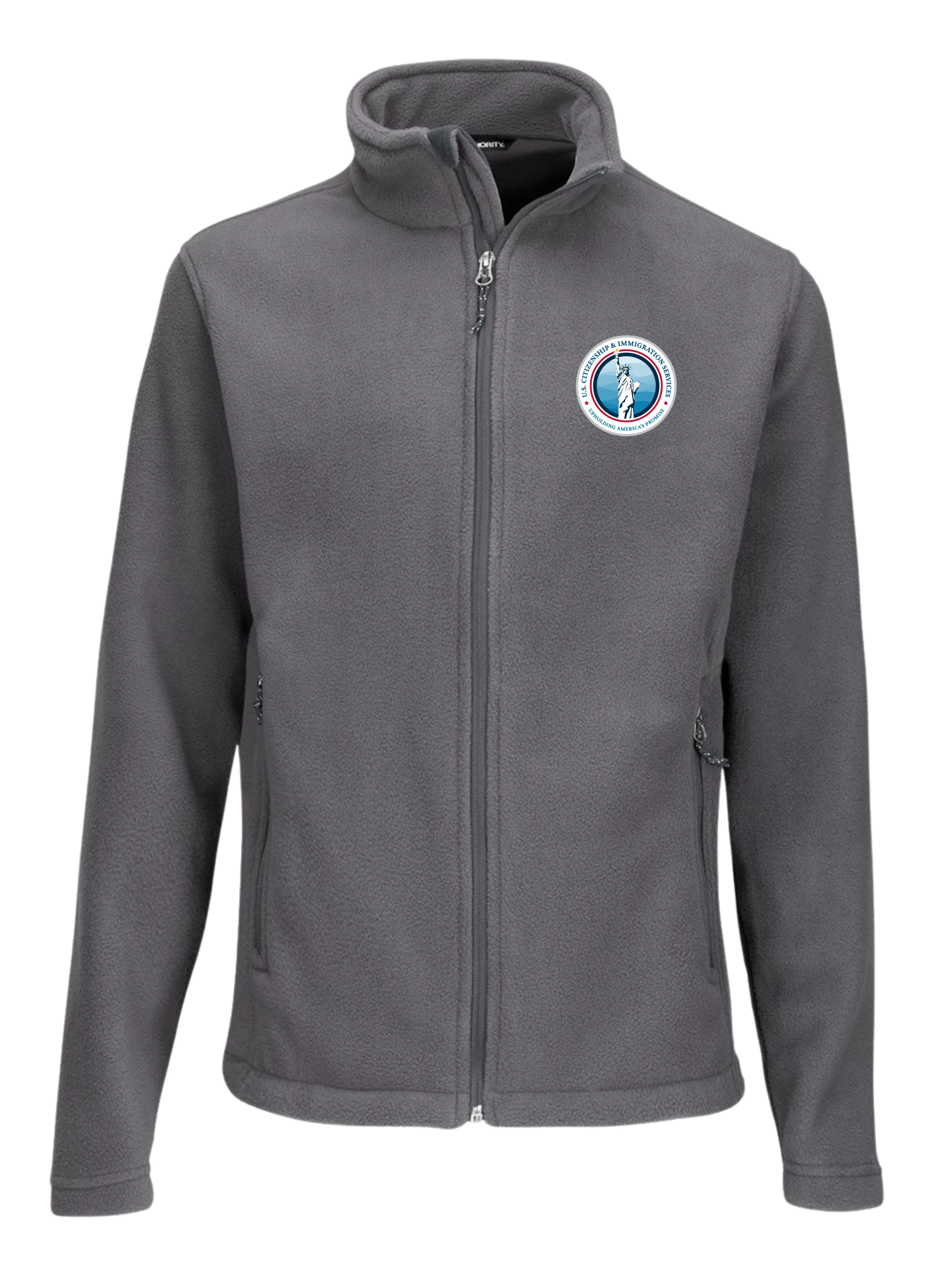 USCIS LIGHTWEIGHT Men's Full-Zip Microfleece Jacket