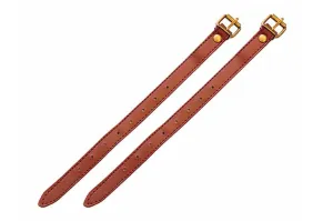Vegan leather basket straps (pair)