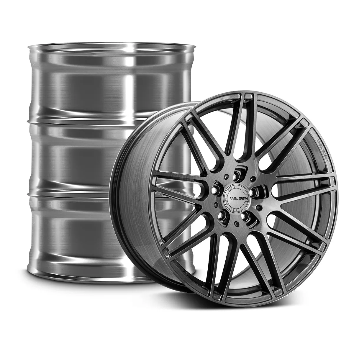 Velgen VF9 Lightweight Brushed Titanium 22s | Jeep Grand Cherokee WK2 / Durango