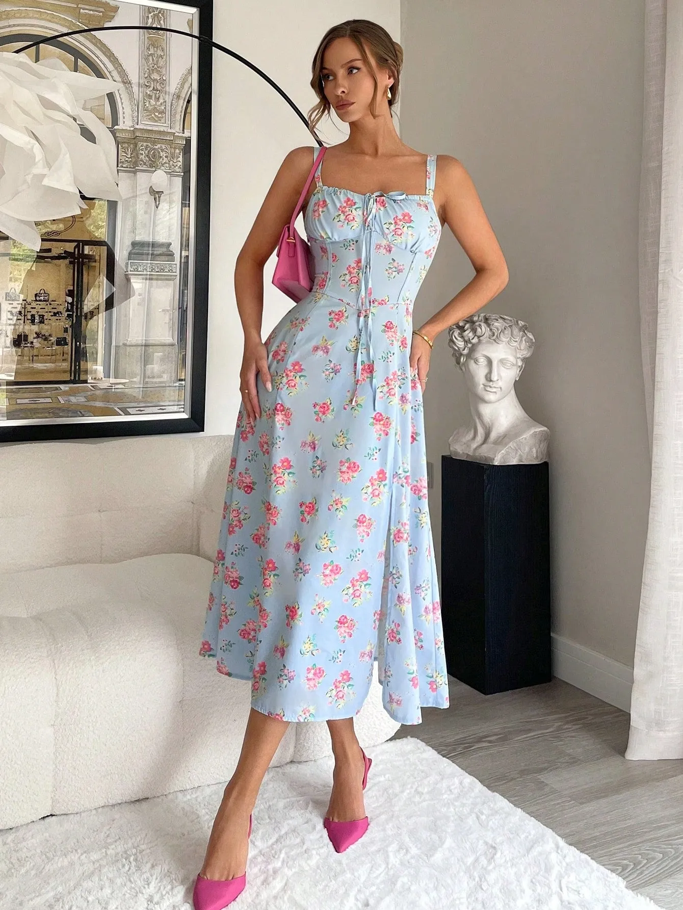 Vestido Siren Gaze Vintage para Mujer - Cherry Vibes