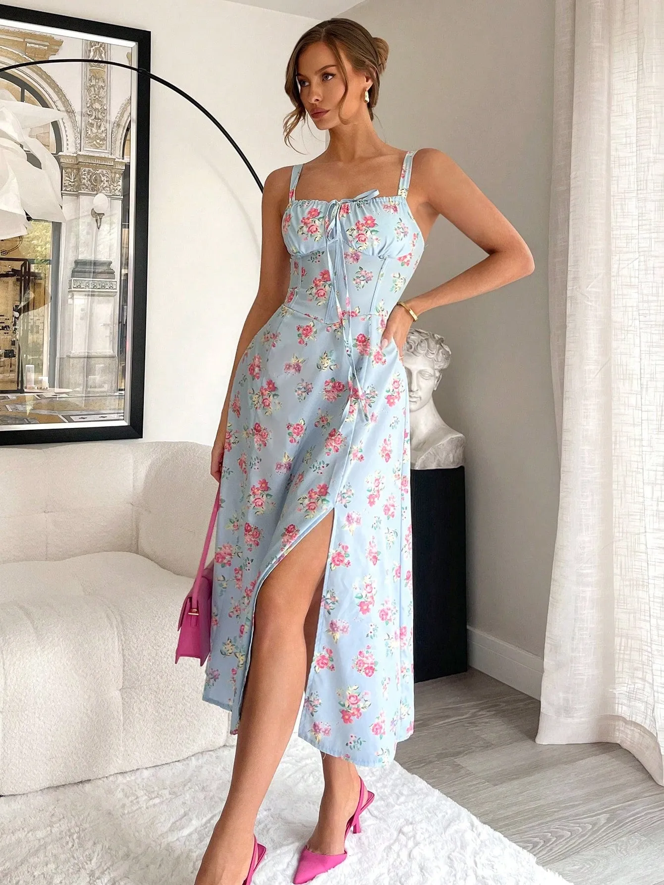 Vestido Siren Gaze Vintage para Mujer - Cherry Vibes