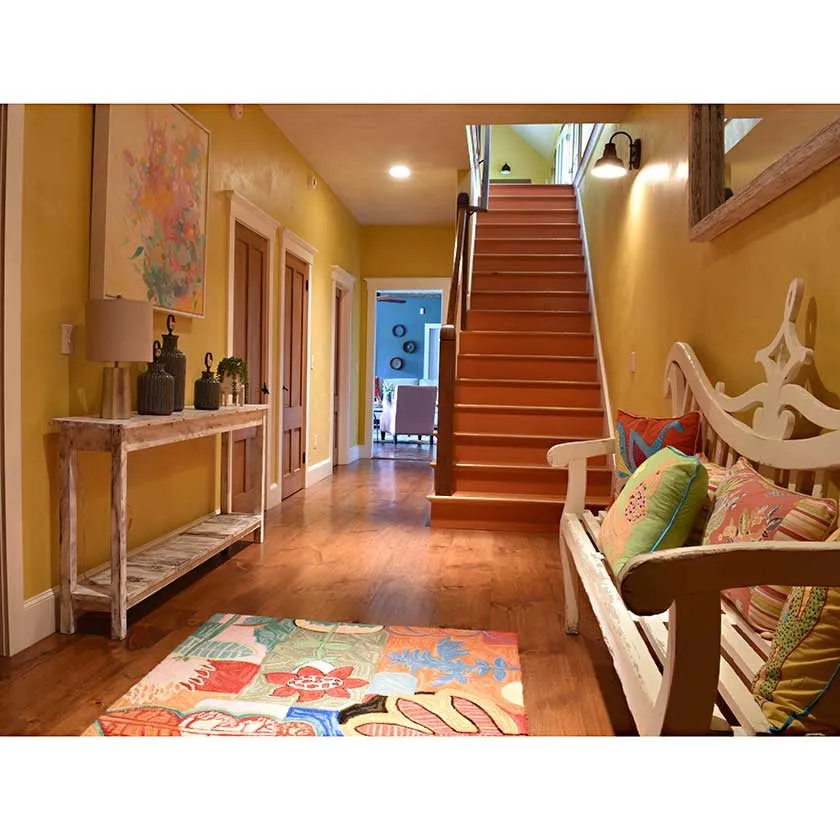 Vibrant Woodstock Guest Bedroom