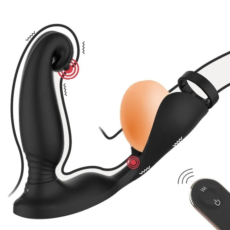 Vibromasseur Anal avec Télécommande