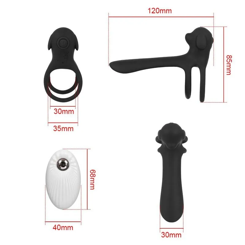 Vibromasseur Va-et-Vient Télécommandé