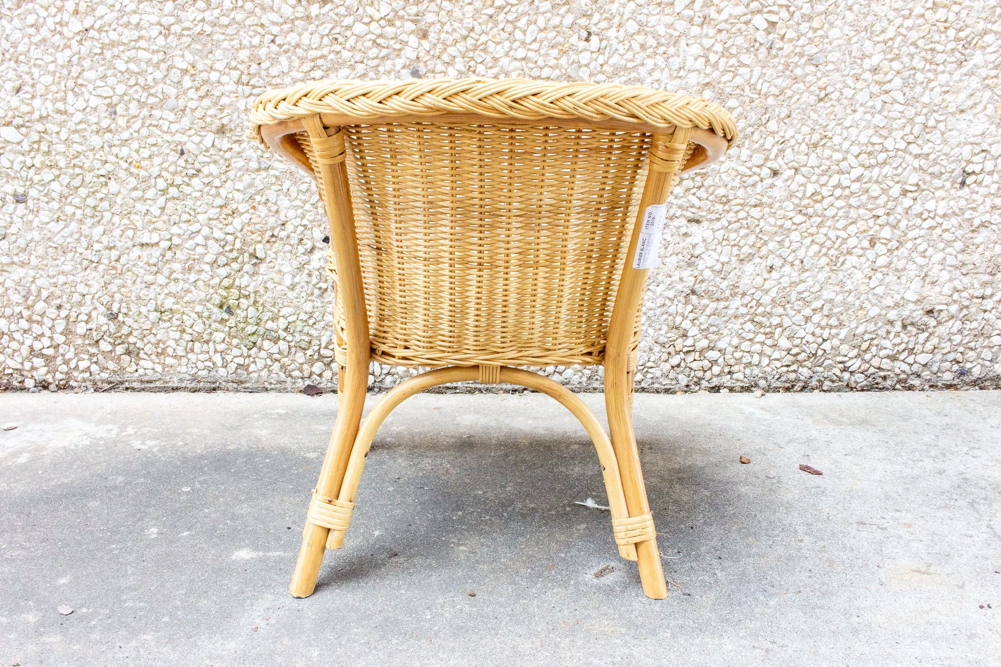 Vintage French Children's Wicker Chair
