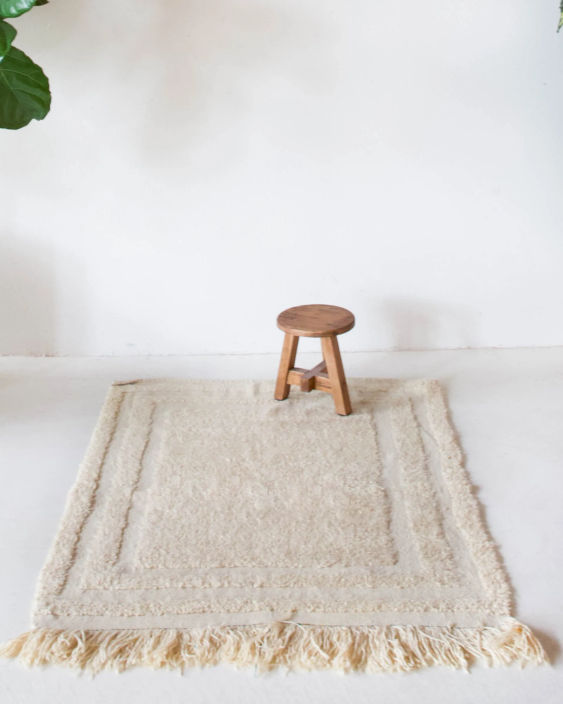 Vintage Konya Tulu Rug 3'x4'3"
