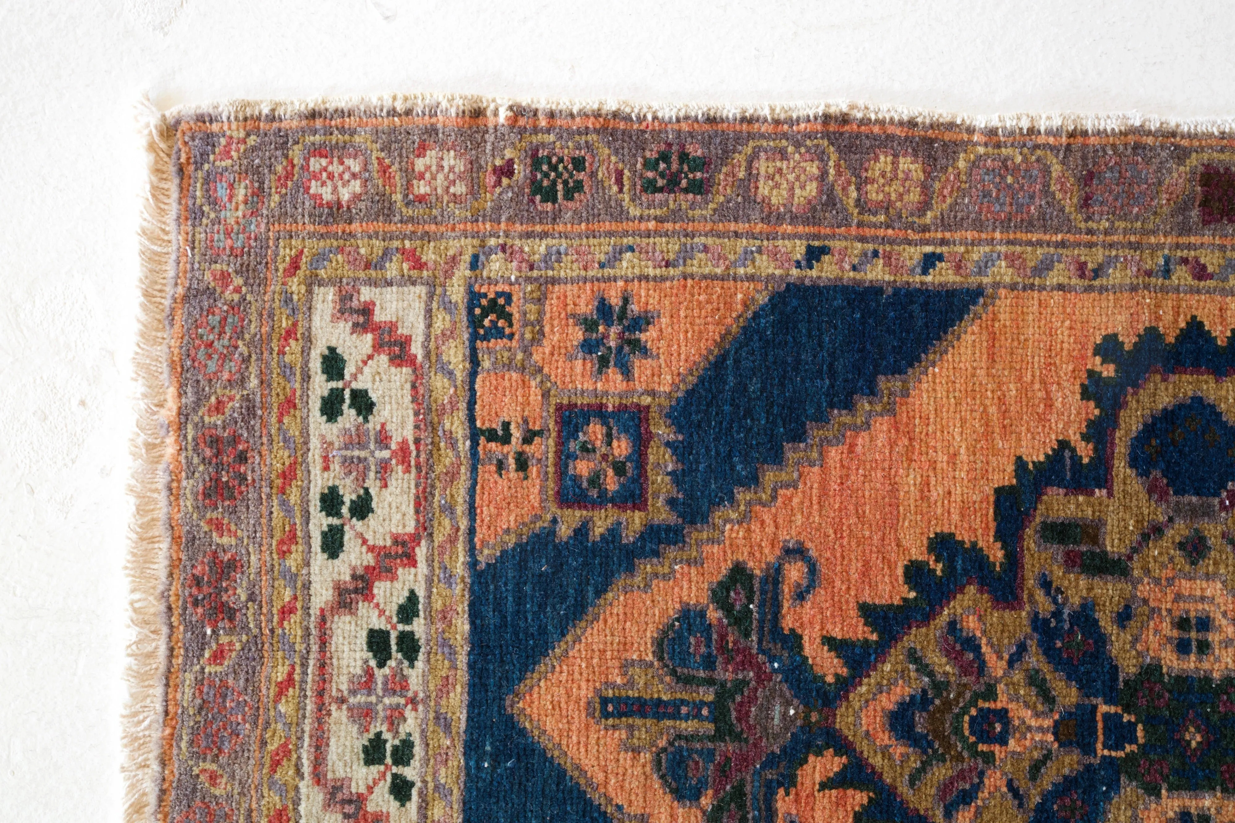 Vintage Mini Turkish Rug 22"x40"