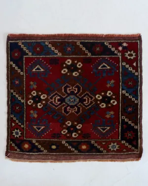 Vintage Mini Turkish Rug 23"x23"