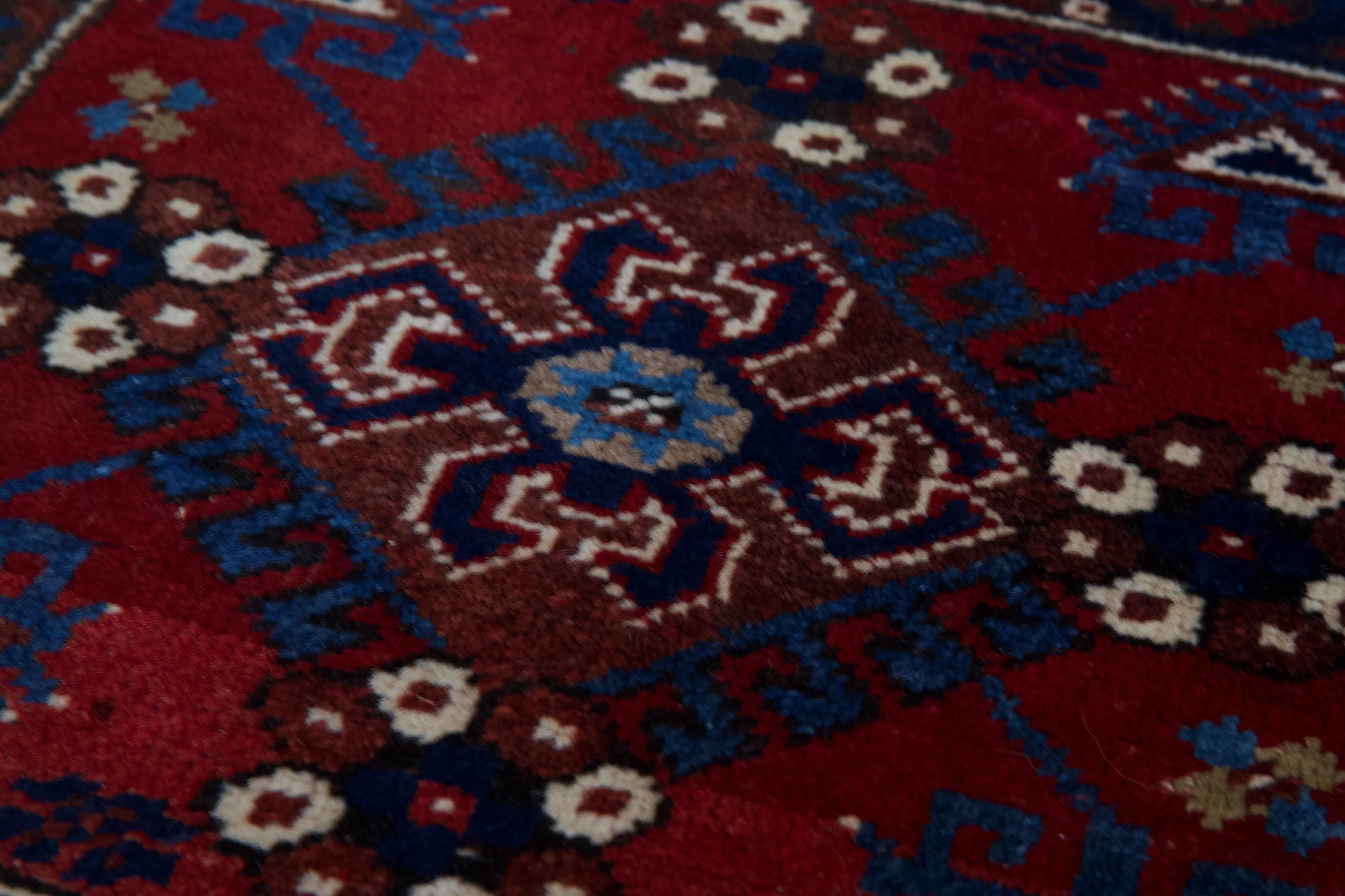 Vintage Mini Turkish Rug 23"x23"