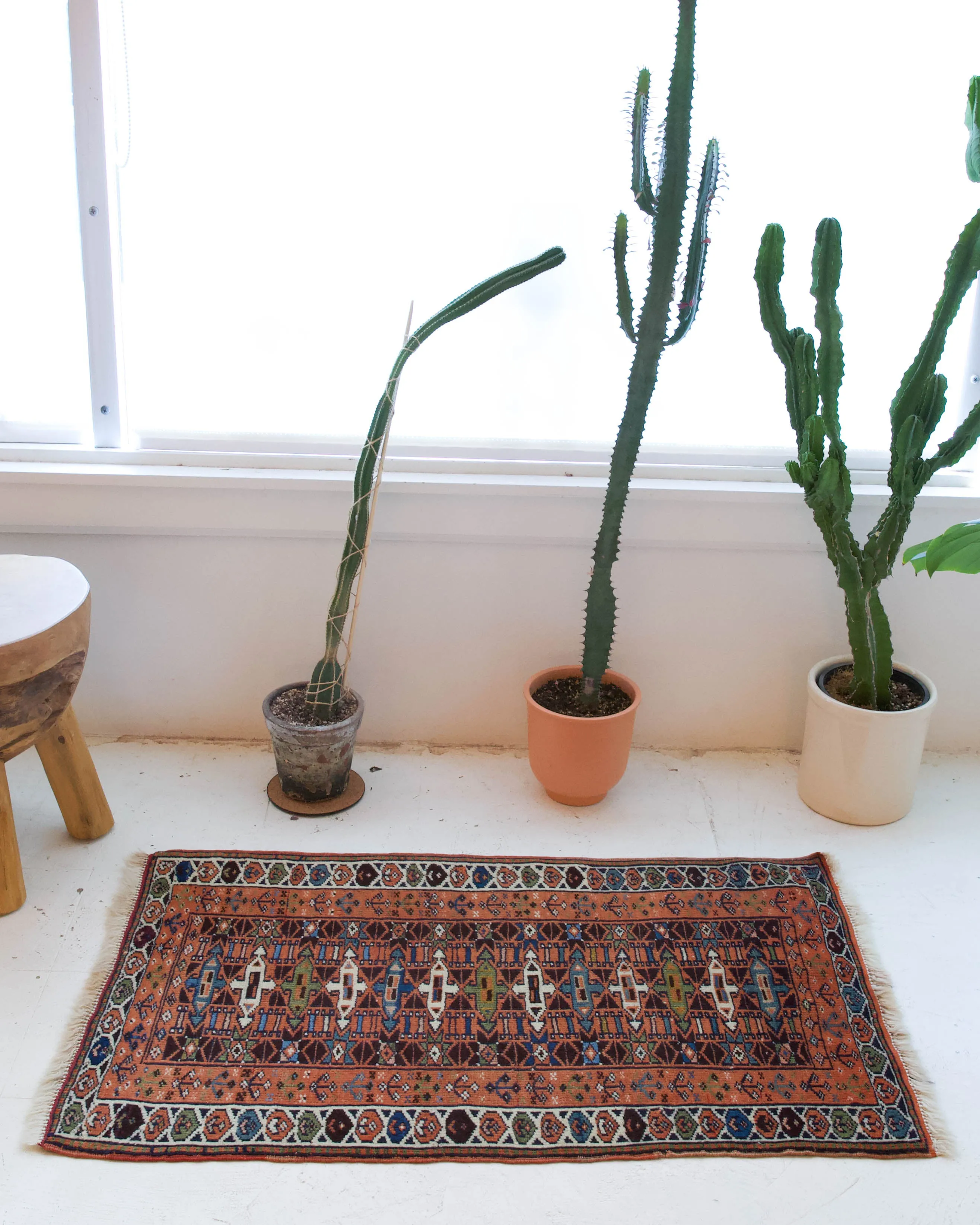 Vintage Mini Turkish Rug 23"x40"