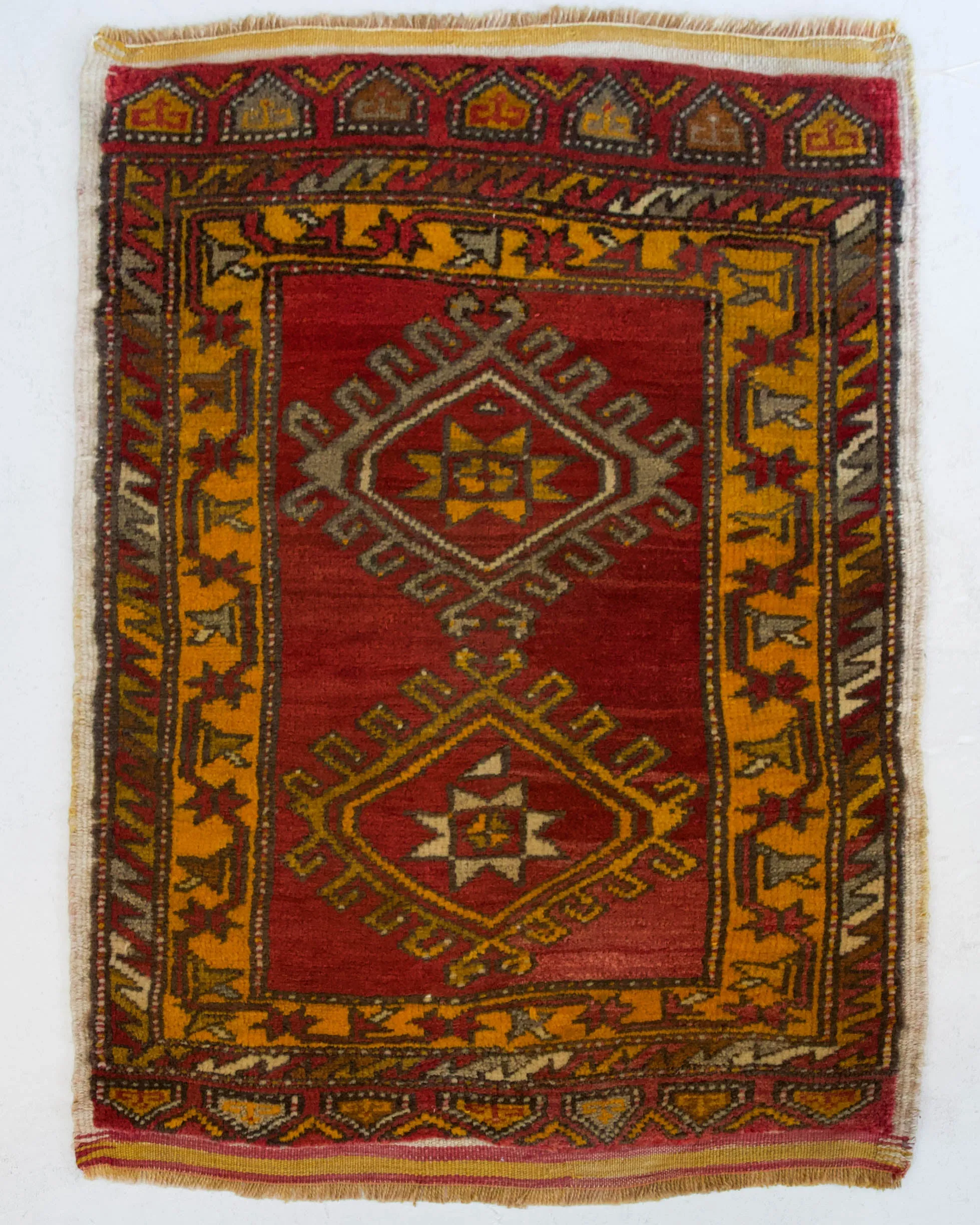 Vintage Mini Turkish Rug 24"x38"