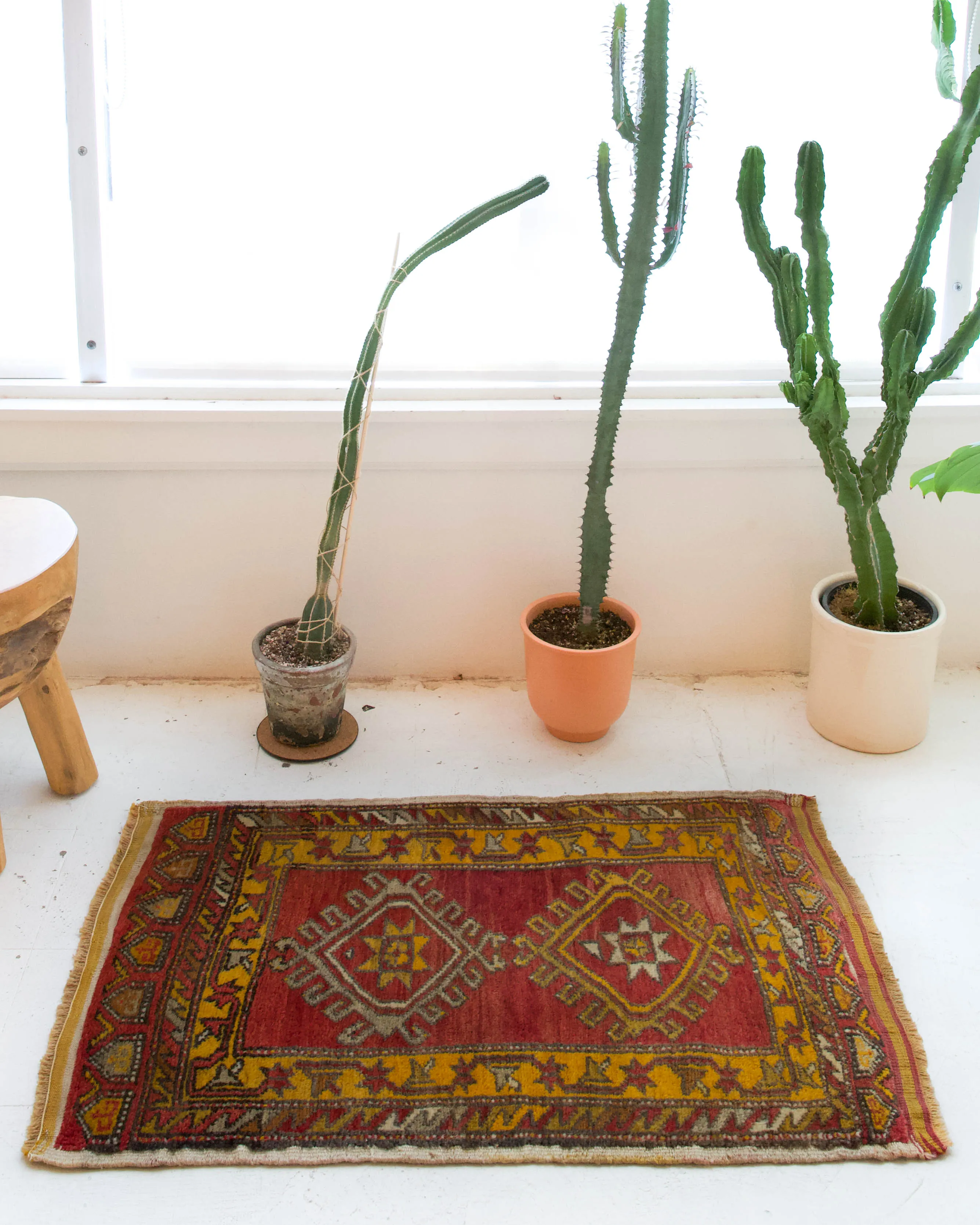 Vintage Mini Turkish Rug 24"x38"