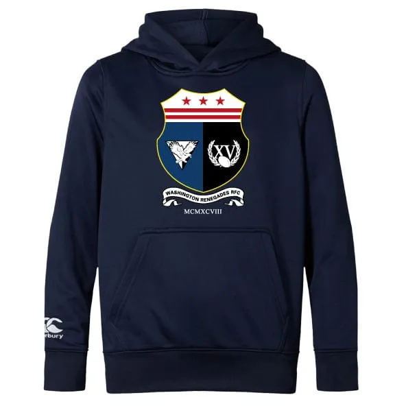 Washington Renegades Club Lightweight Hoodie by Canterbury