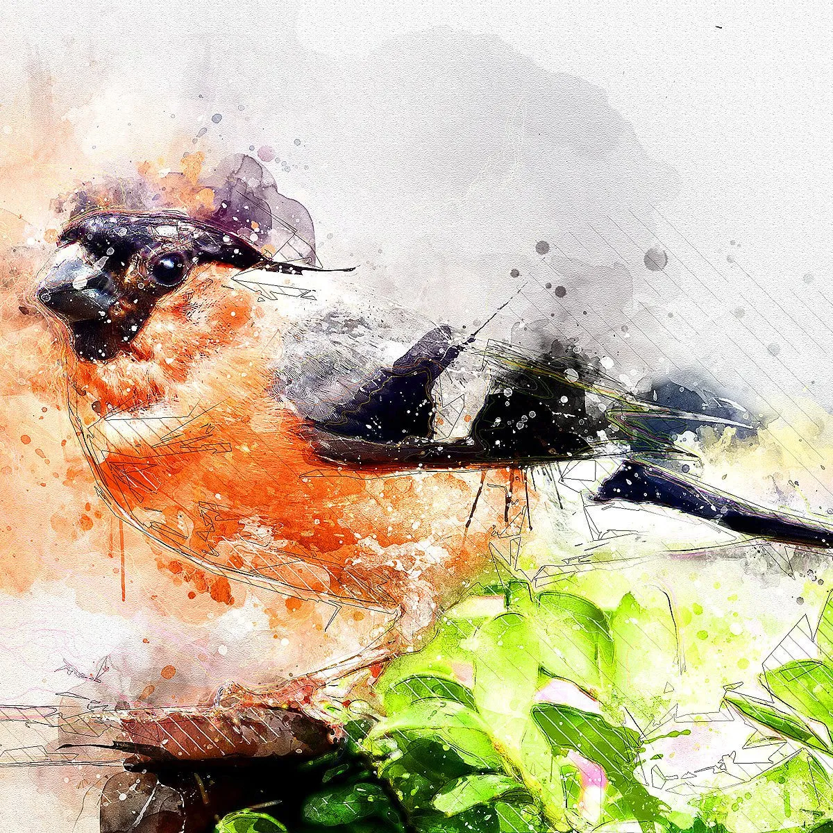 Watercolor Mixed Artistic Photoshop Action