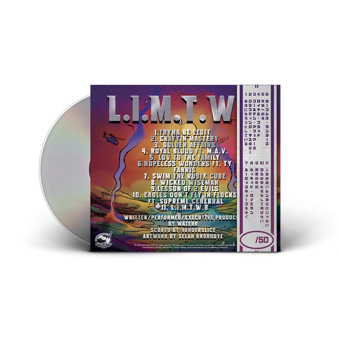 WateRR x Vanderslice - Life Is More Than White Bricks (Digipak CD's)