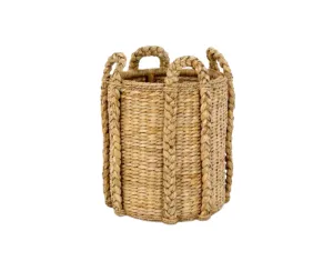 Weaved Log Basket