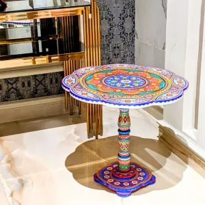 White Artistic Coffee Table
