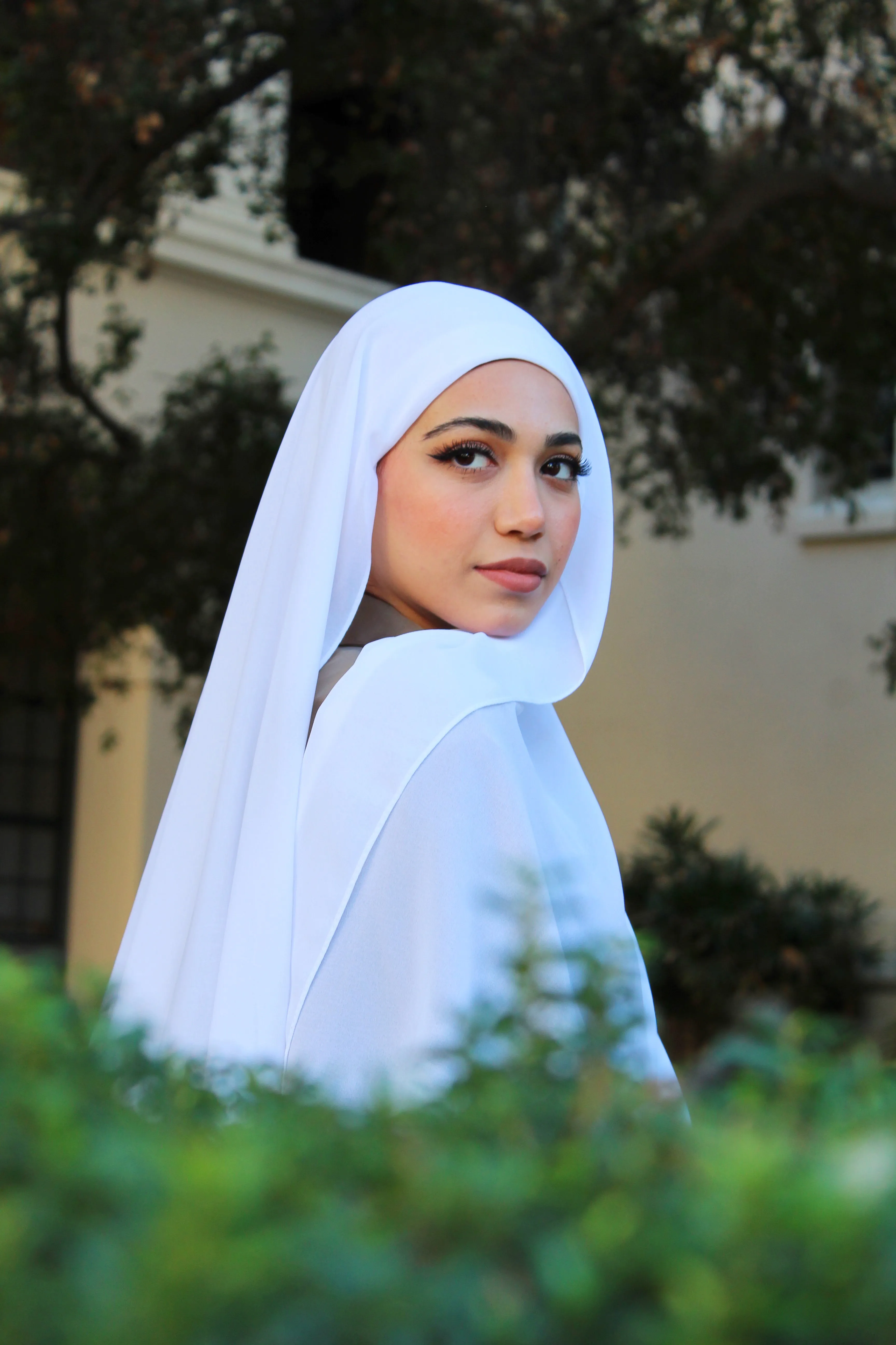 White Instant Chiffon