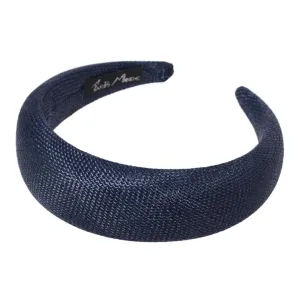 Wicker 4 cm Padded Navy Headband
