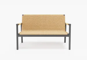Wicker   Aluminum Flex Loveseat
