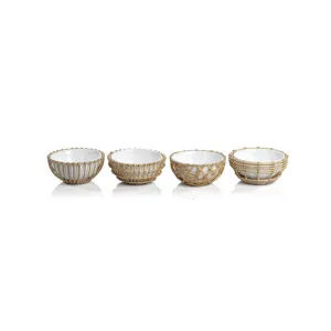 Wicker & Bamboo Bowl
