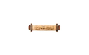 Wicker and Leather Pull