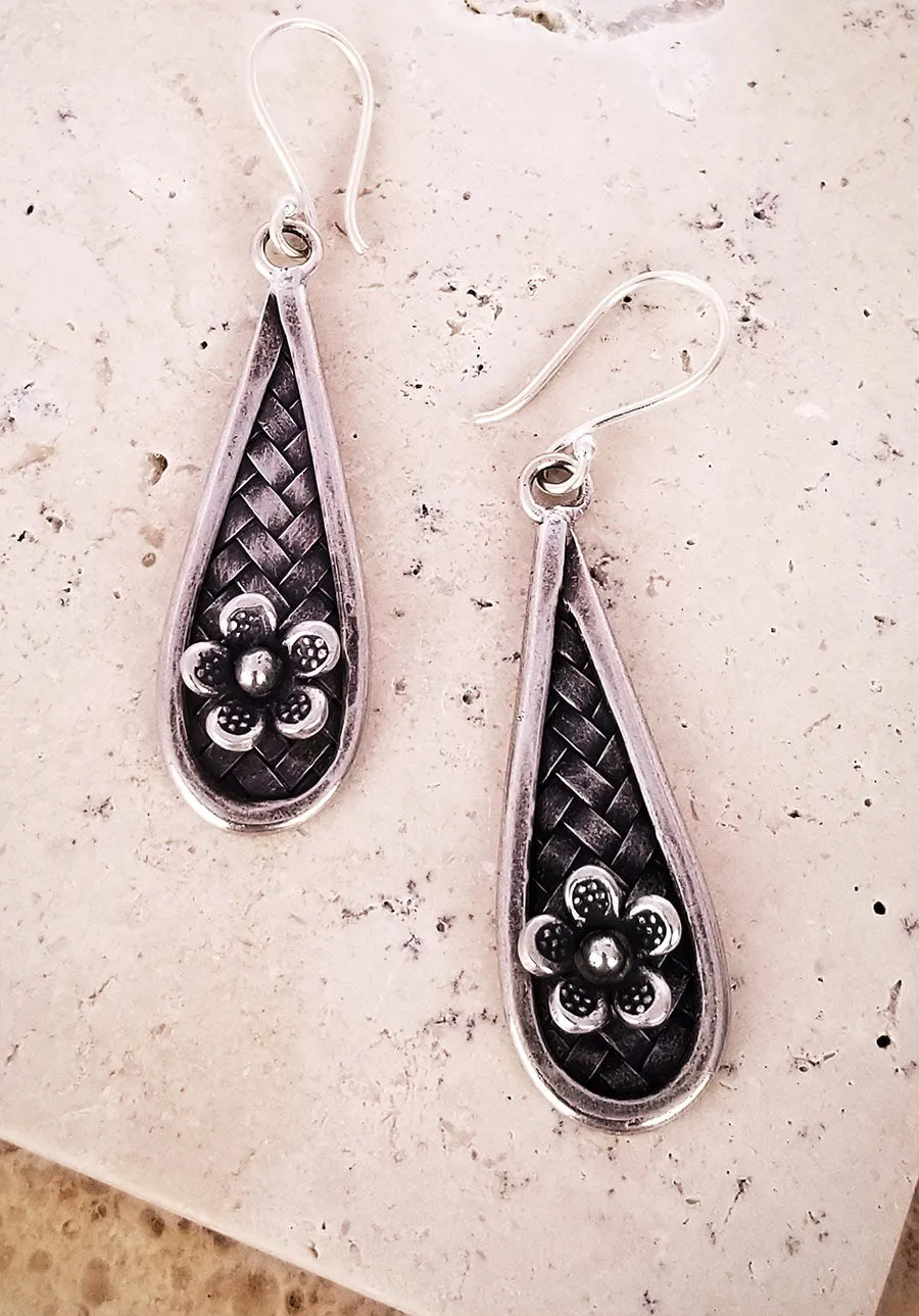 Wicker Bloom Earrings
