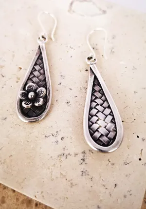 Wicker Bloom Earrings