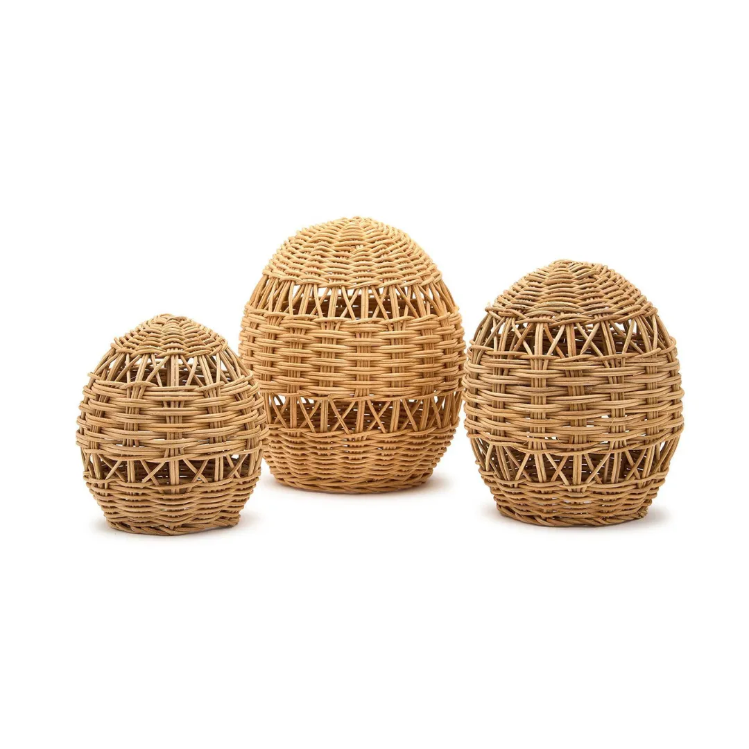 Wicker Easter Eggs