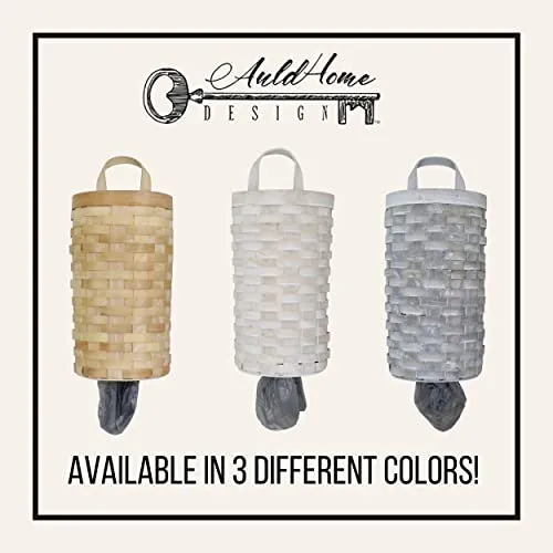 Wicker Grocery Bag Holder (Natural, Case of 9)