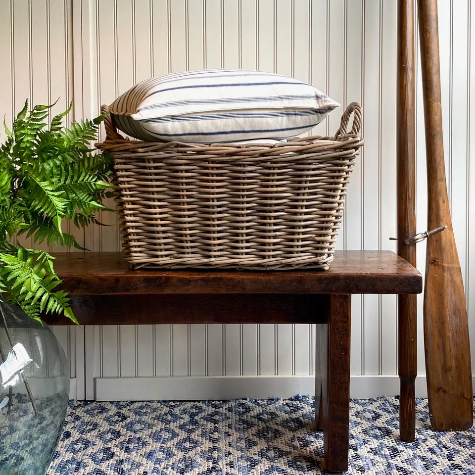 Wicker Laundry Basket