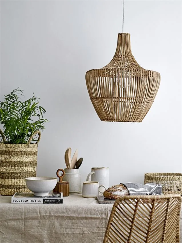 WICKER PENDANT LIGHT