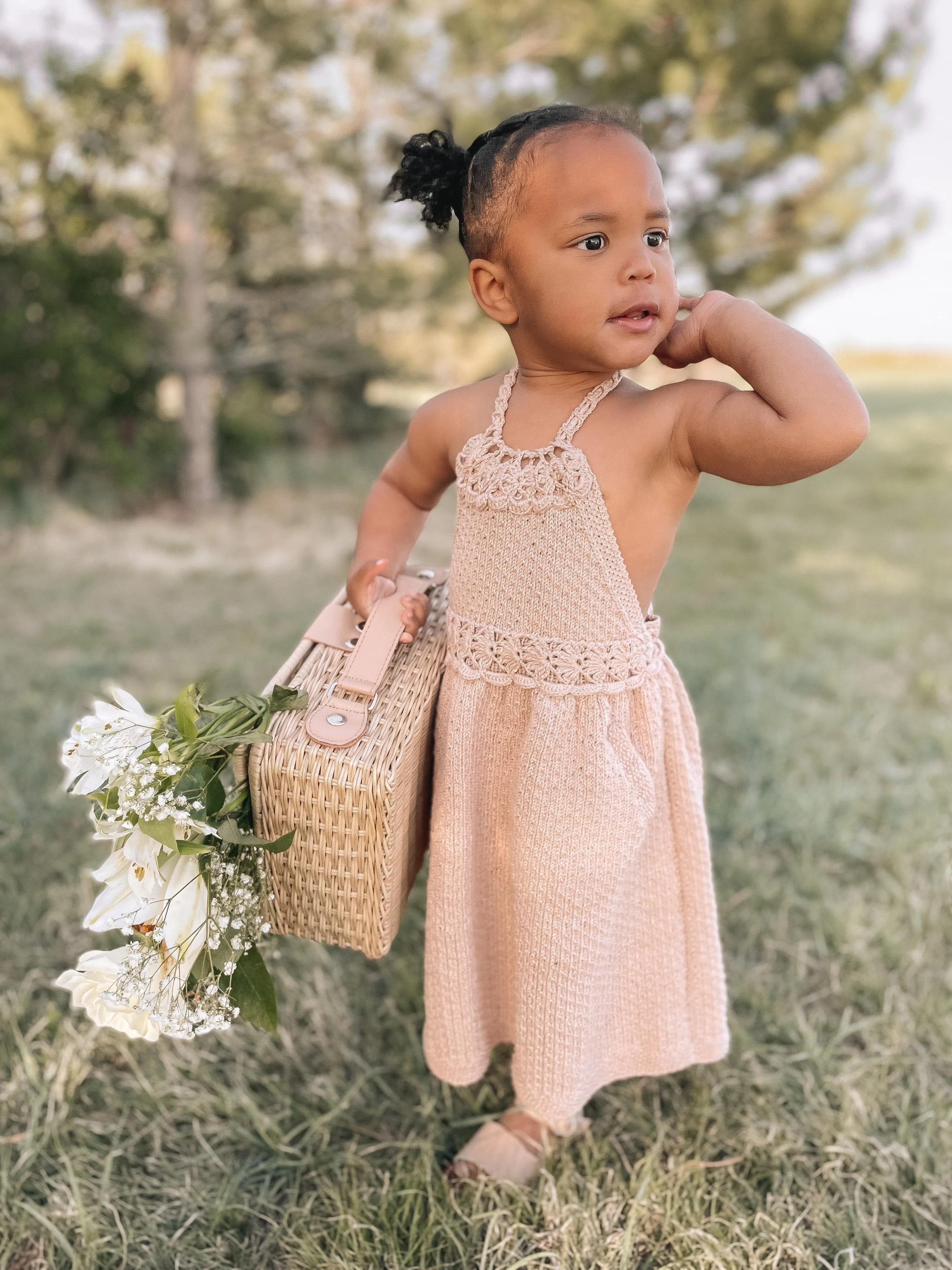 Wicker Suitcase Set